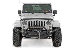 Jeep Wrangler Unlimited Hood Protector - Rough Country - Trail Cladding - '07-'18